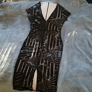 1920's Art Deco Inspired Cocktail Dress Size 2